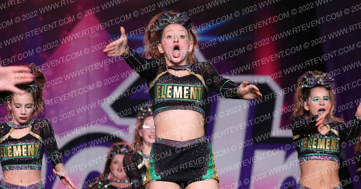 Element Elite Tumbling & Cheer LADY LITHIUM · One Up Grand Nationals