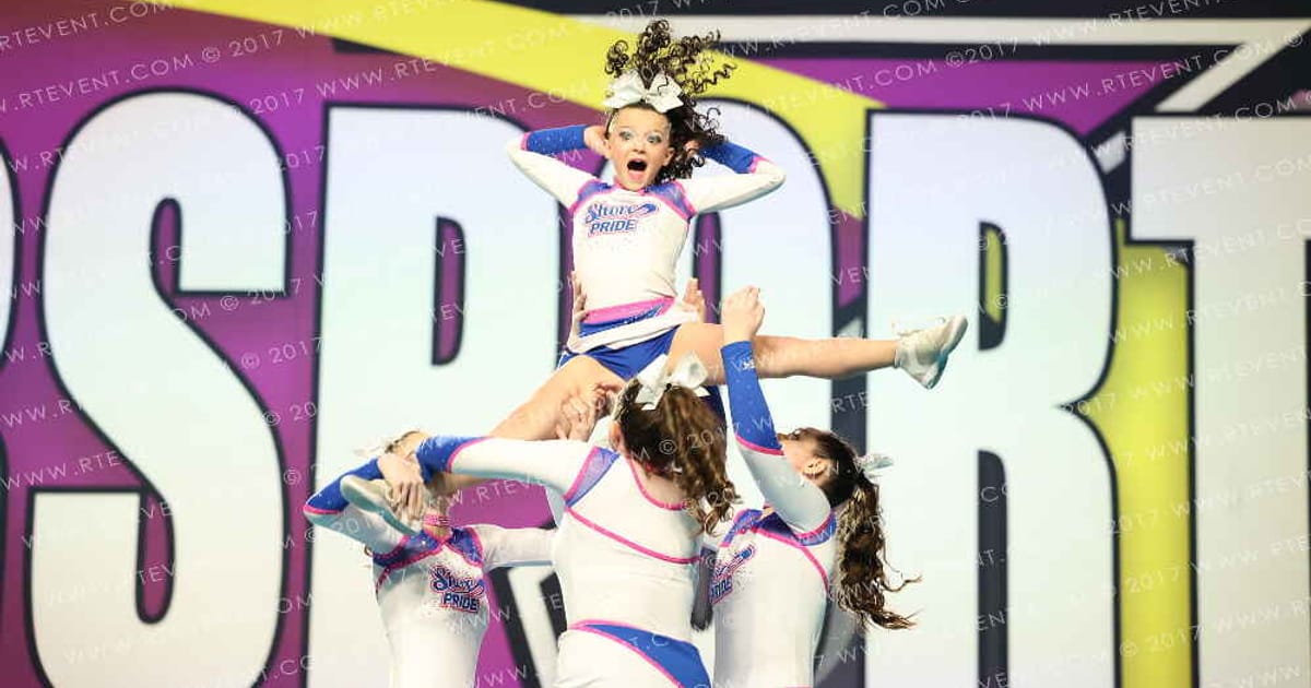 Shore Pride All Stars DAZZLE · CHEERSPORT NATIONALS HALL C1