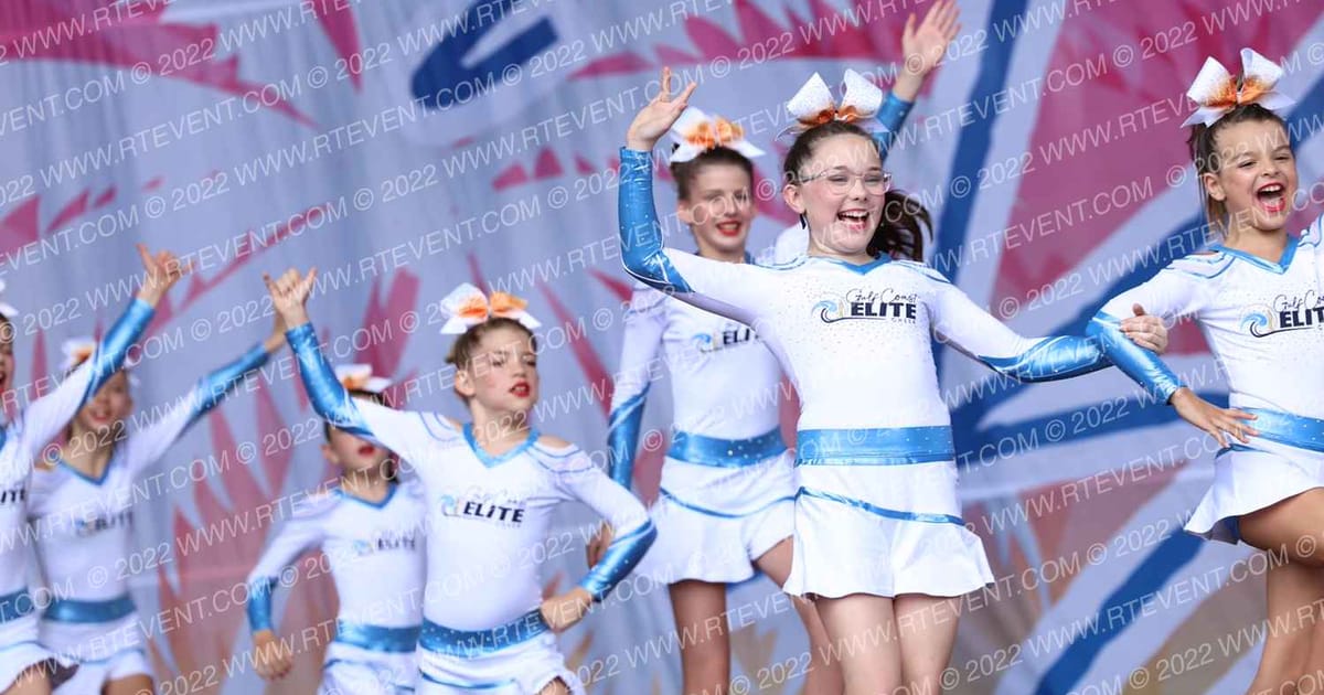 Gulf Coast Elite Cheer Shaka · BEACH NATIONALS