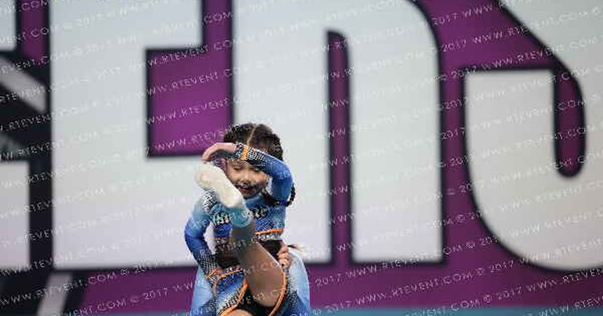 Ultimate Cheer Lubbock REIGN DROPS · CHEERSPORT NATIONALS HALL C2