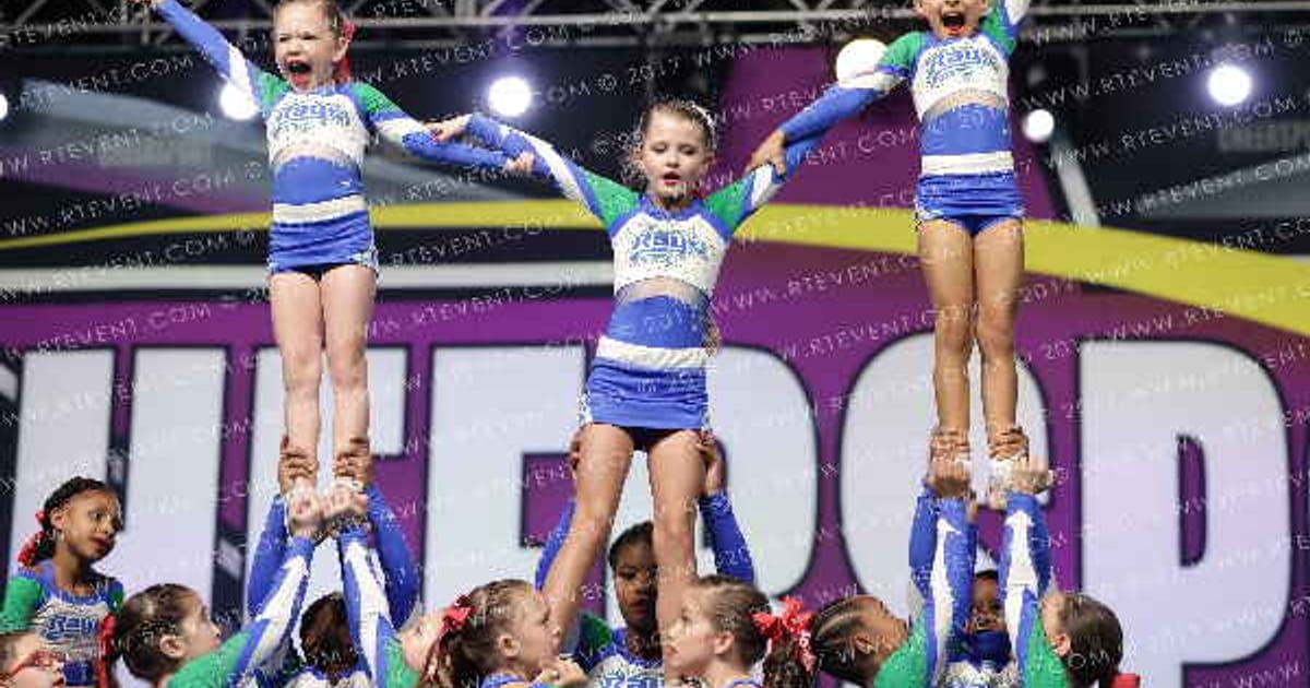 The Stingray All Stars Peppermint · CHEERSPORT NATIONALS HALL C2