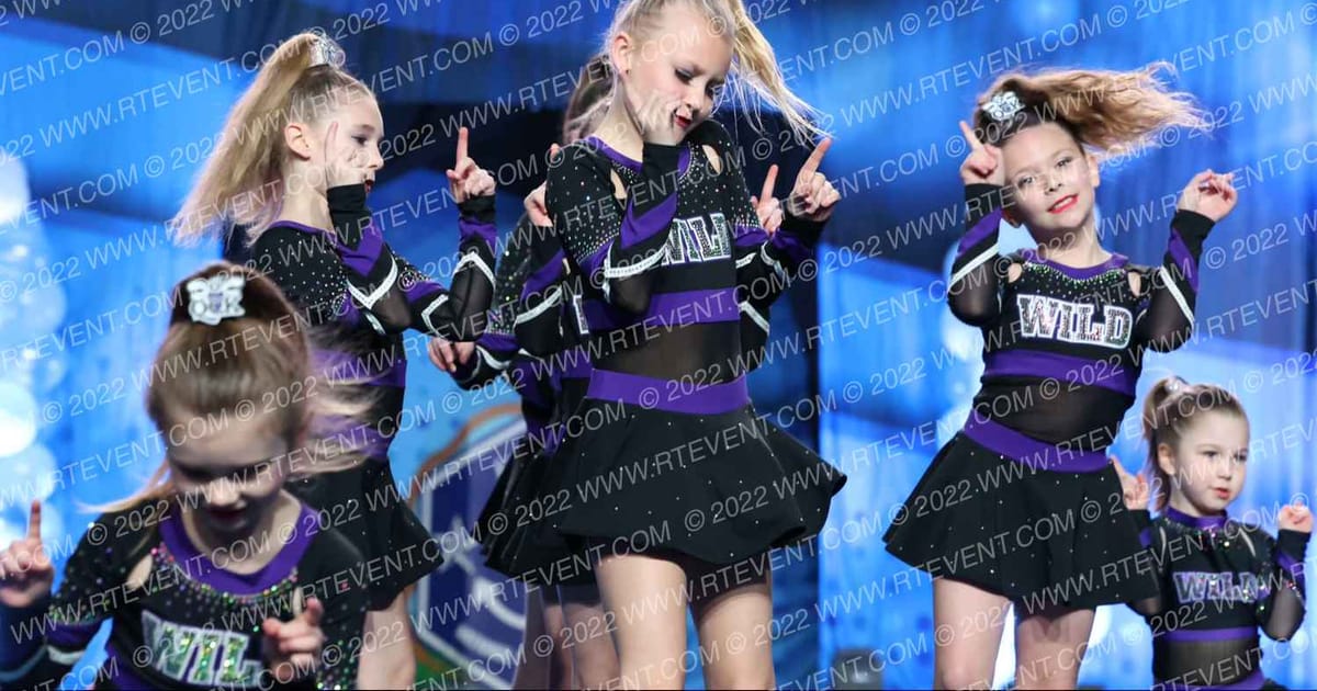 WILD All Stars Cheerleading Queen City Kitties · Lake Erie National Cheer and Dance Championships