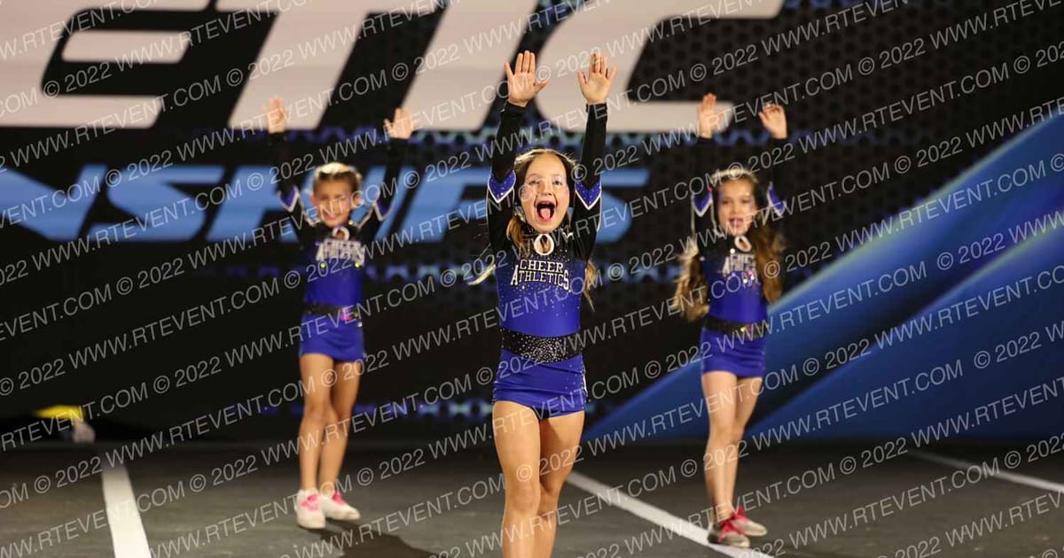 Cheer Athletics Emerald Coast Tiny Tiger Sharks · Athletic Pensacola