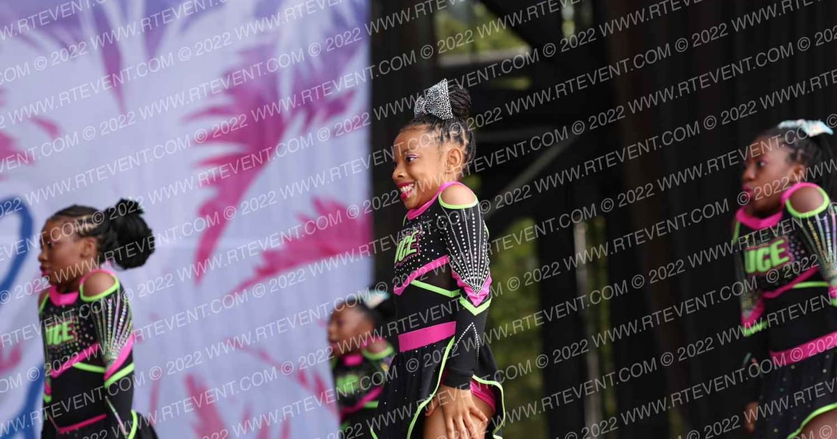 Universal Cheer Experience Fire · BEACH NATIONALS