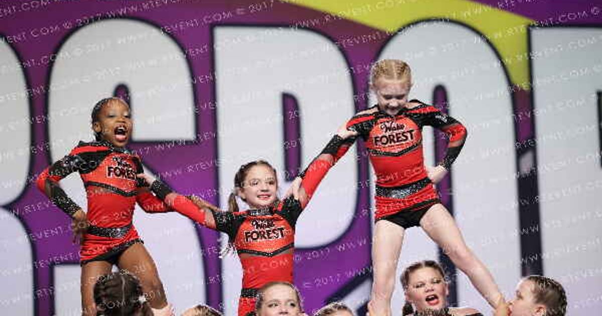 Wake Forest All Stars Wolf Pups · CHEERSPORT NATIONALS HALL C2