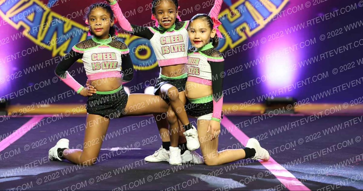 Cheer is Lyfe Black Ice · The American Legacy Nationals