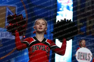 Red Devil Cheerleading Mini Devils