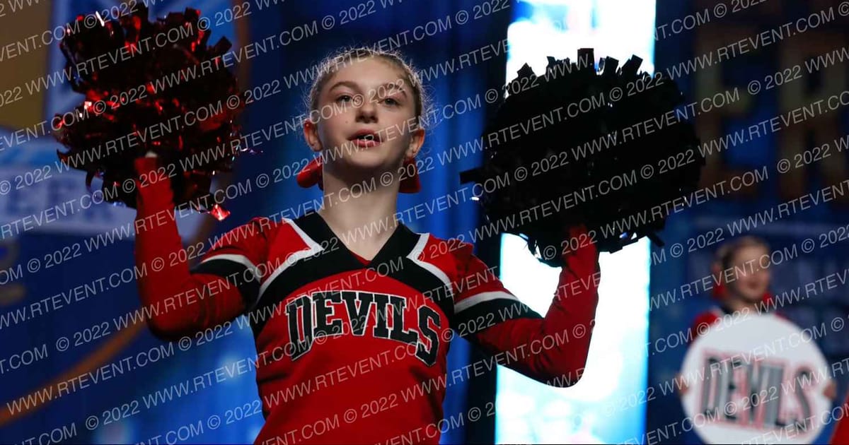 Red Devil Cheerleading Mini Devils · Lake Erie National Cheer and Dance Championships