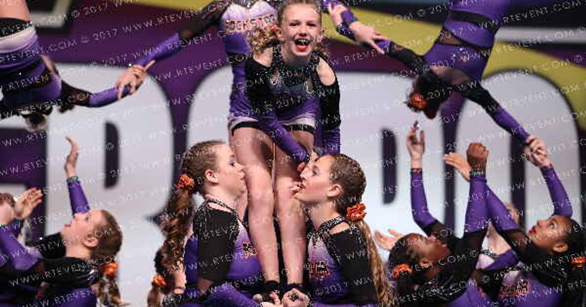 Rockstar Cheer Holly Springs Pink Floyd · CHEERSPORT NATIONALS HALL B5