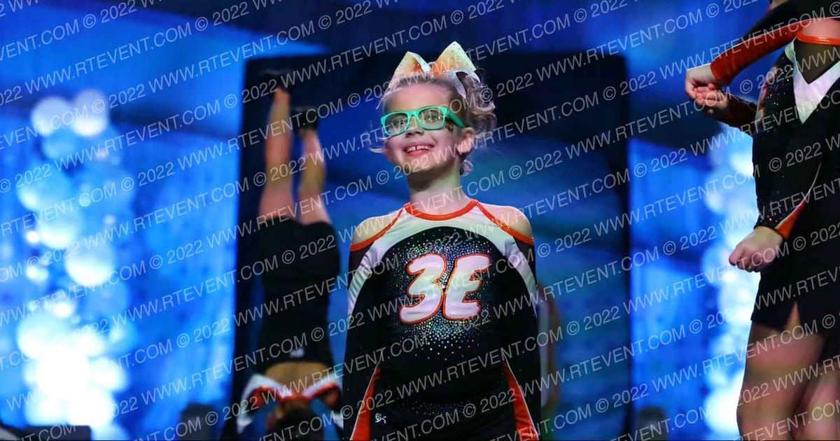 3E cheer Lightning · Lake Erie National Cheer and Dance Championships