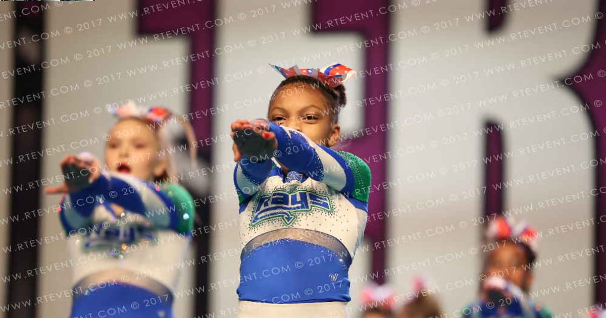 The Stingray All Stars Red · CHEERSPORT NATIONALS HALL B1