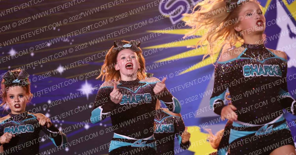 Cheer Sport Sharks - Calgary Electric Sharks · Sea to Sky