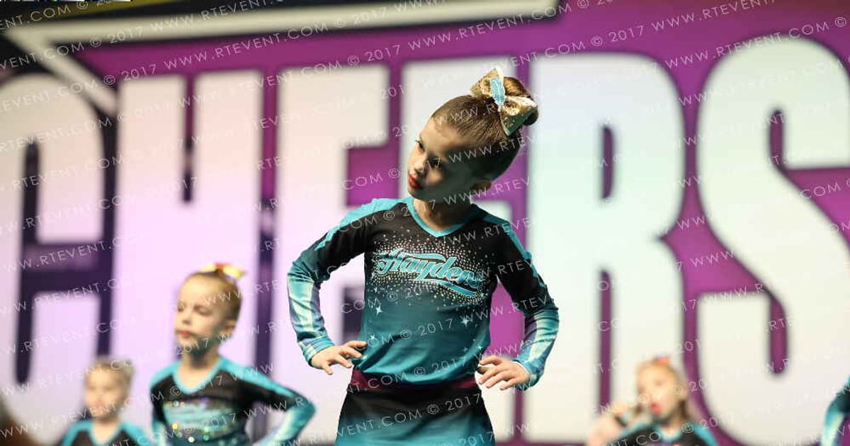 Haydens All Stars Little Lightning · CHEERSPORT NATIONALS HALL C1