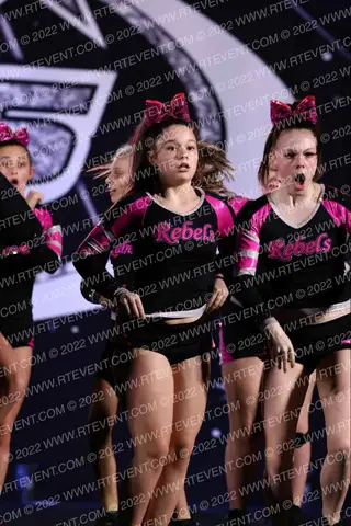West Carroll Cheer Rebels Lightning