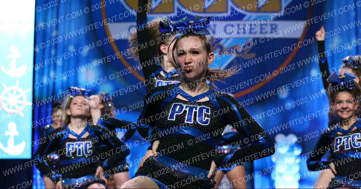 Primetime Cheer Lady Sapphire · Lake Erie National Cheer and Dance Championships