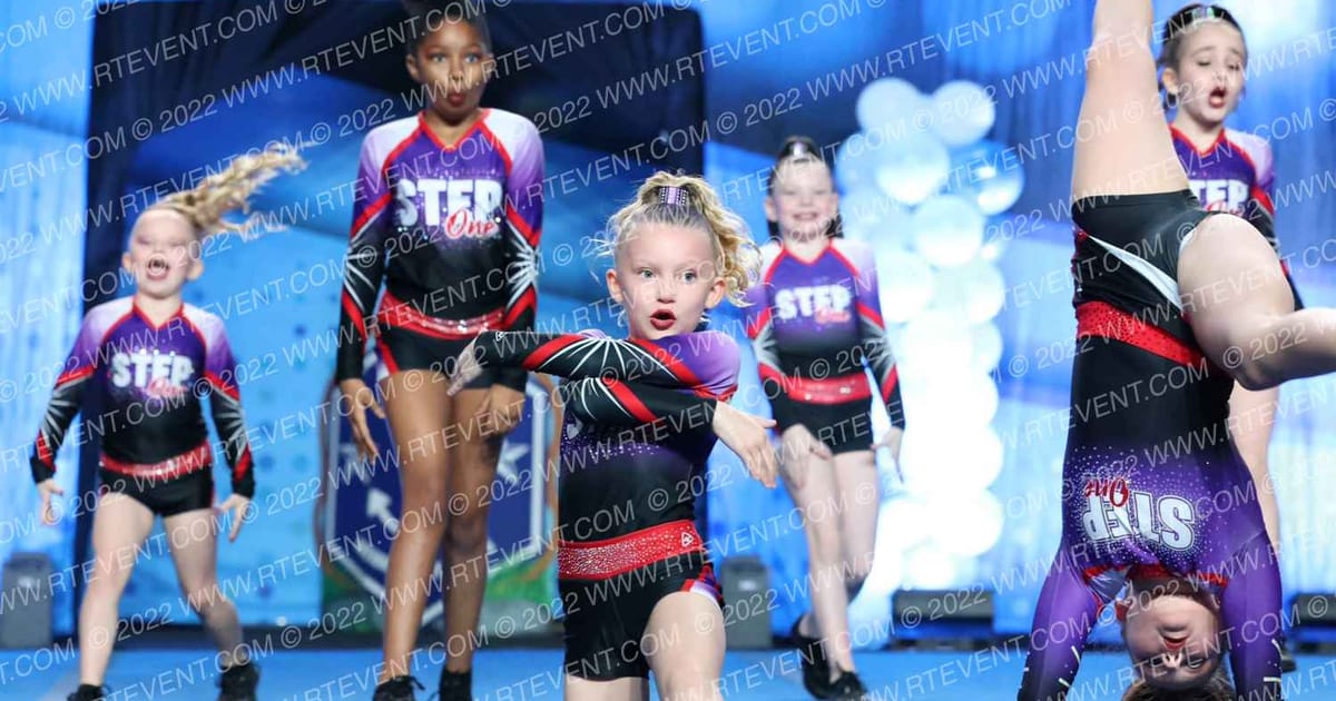 Step 1 Allstars North Charming · Lake Erie National Cheer and Dance Championships