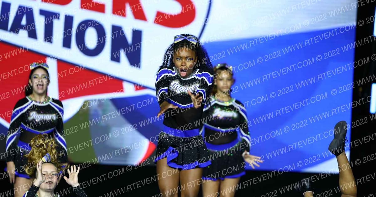 Jaguars Recreational Cheer Aura Flame · NCA Daytona Beach Classic