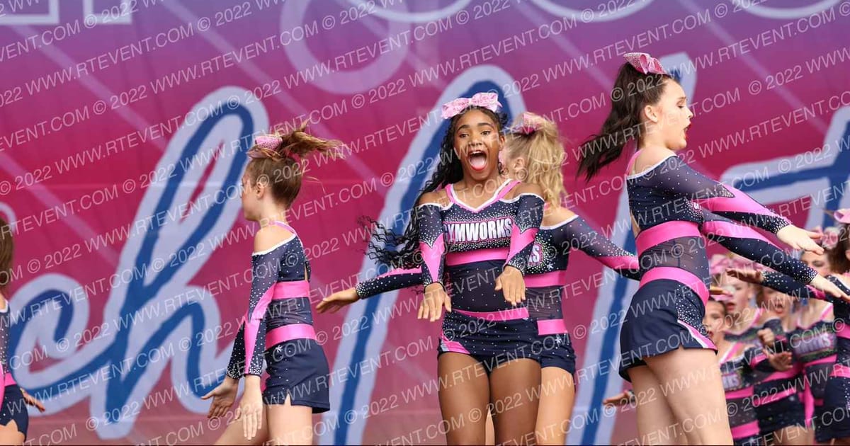 Gymworks All-Stars Ultra Violet · BEACH NATIONALS