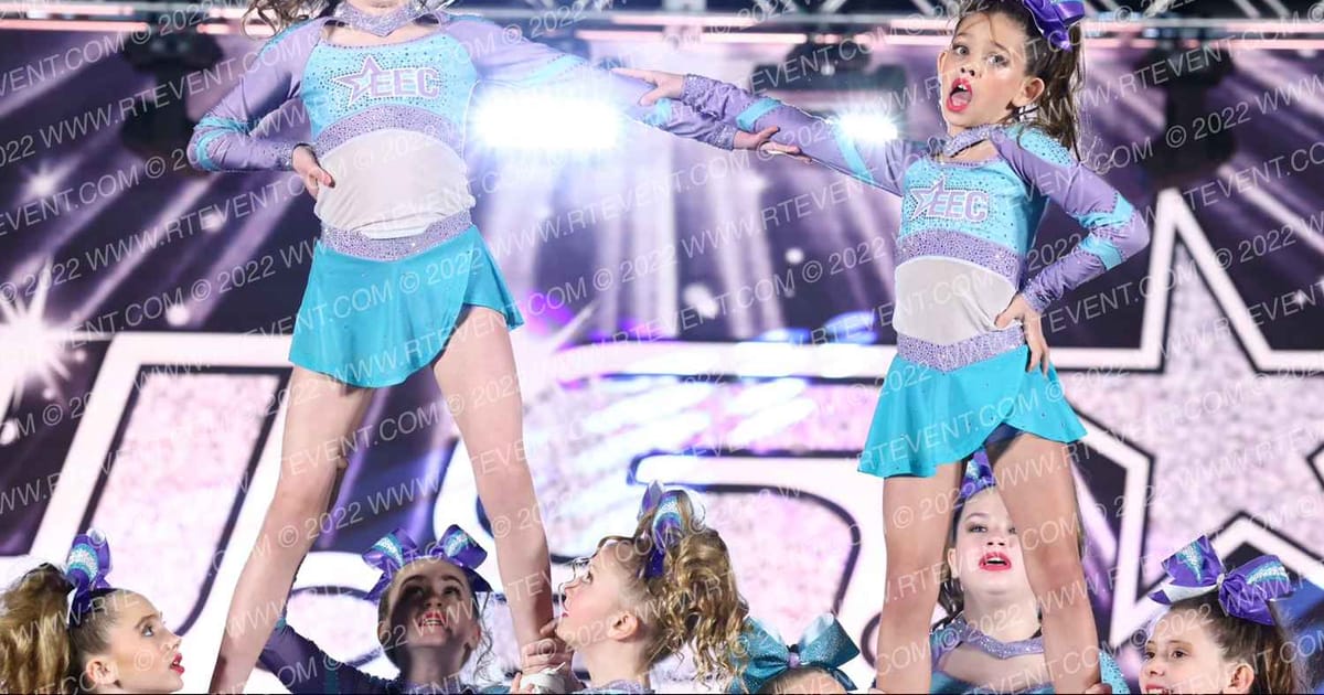 Evolution Elite Cheer Starbursts · The US Tacoma DIDII