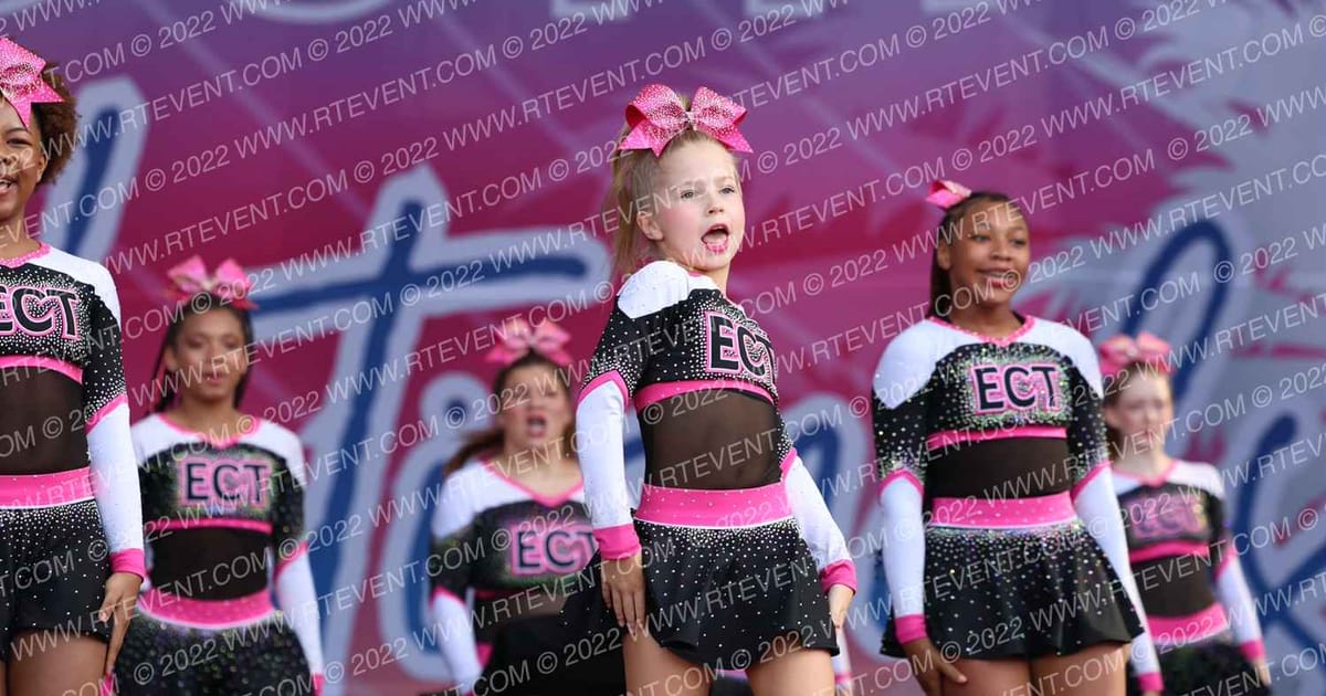 Extreme Cheer and Tumble ANGELS · BEACH NATIONALS