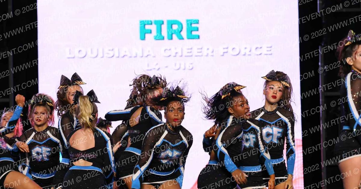 Louisiana Cheer Force Fire · The Southwest Regional Summit