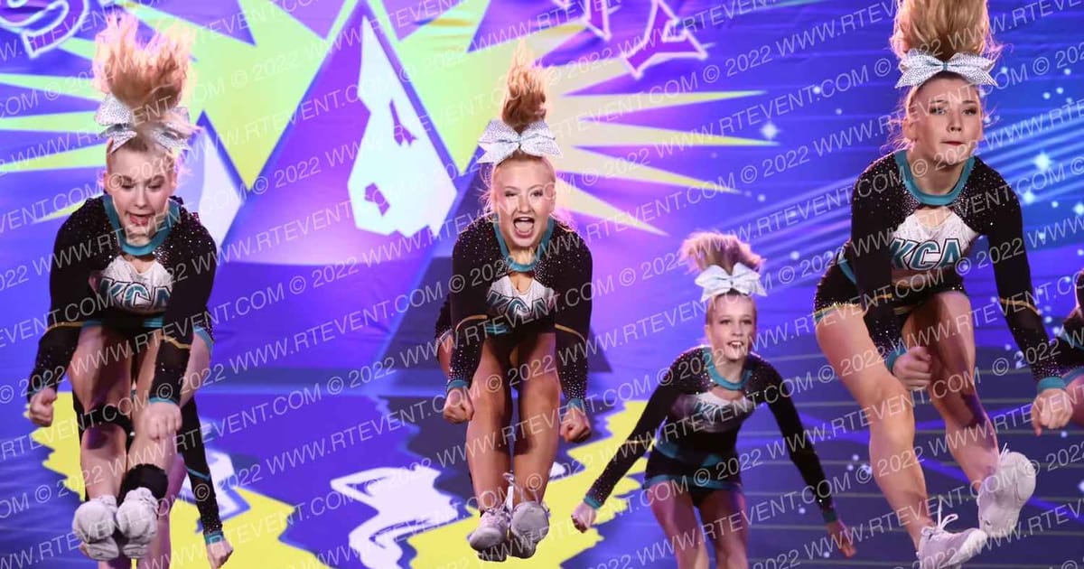 Kelowna Cheer Athletics Stealth · Sea to Sky