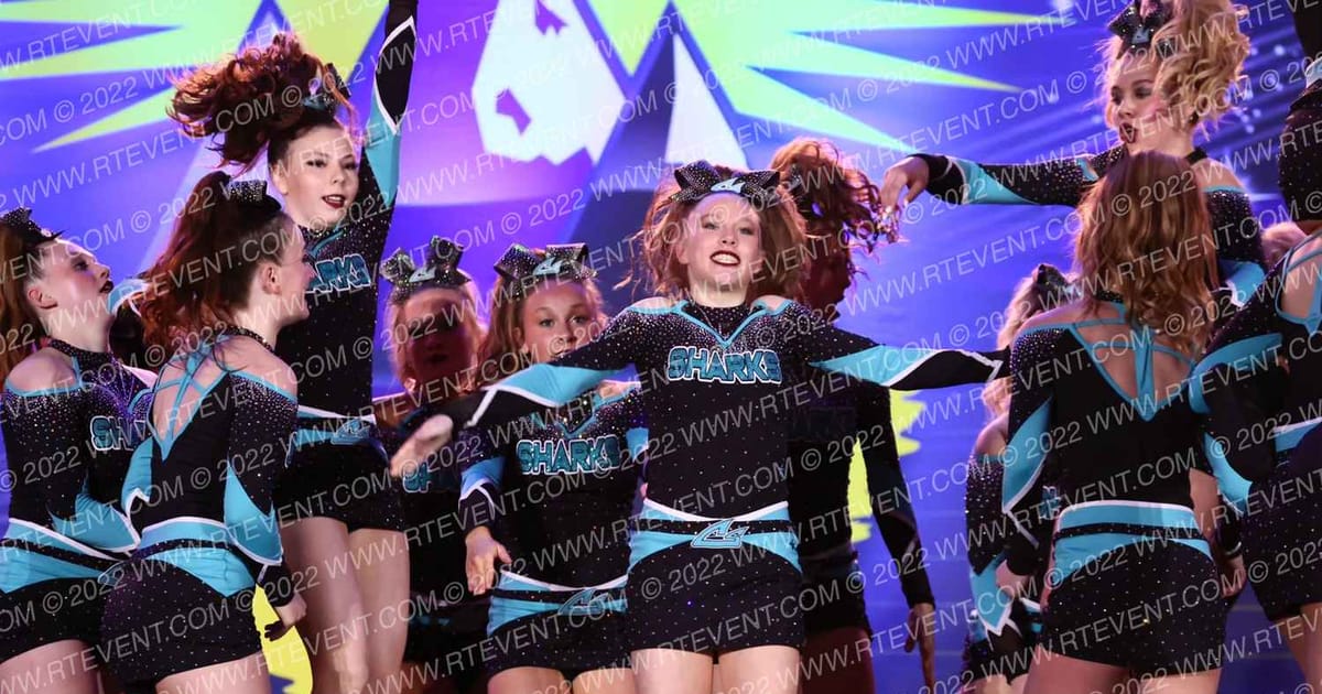 Cheer Sport Sharks - Calgary Electric Sharks · Sea to Sky