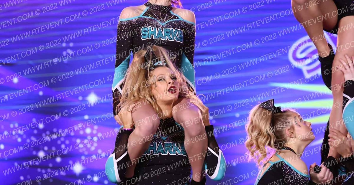 Cheer Sport Sharks - Calgary Voodoo Sharks · Sea to Sky