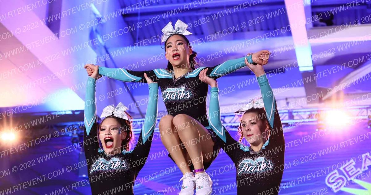 Cheer Sport Sharks - Vancouver Black Fin Sharks · Sea to Sky