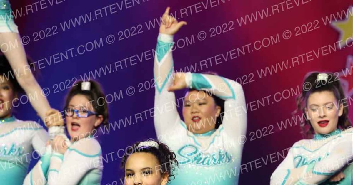 Cheer Sport Sharks-New England Surfer Girls · The American Legacy Nationals