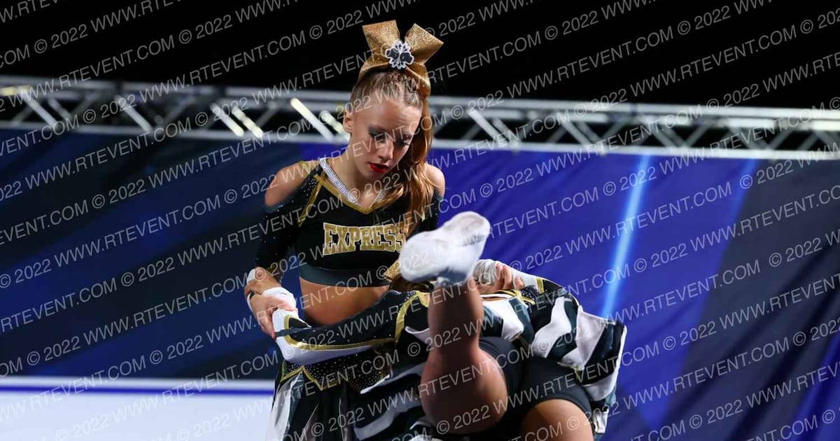 EXPRESS ALLSTARS SENIOR CHEER BLACKOUT · Mountain West National Challenge