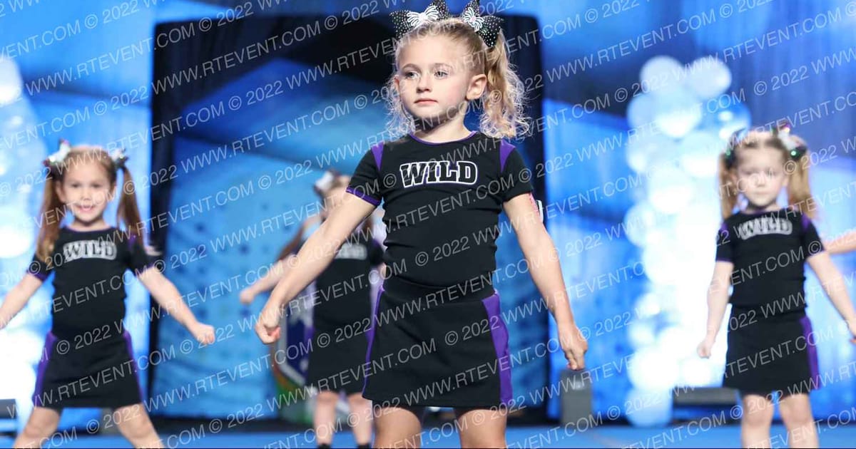 WILD All Stars Cheerleading Show Kittens · Lake Erie National Cheer and Dance Championships
