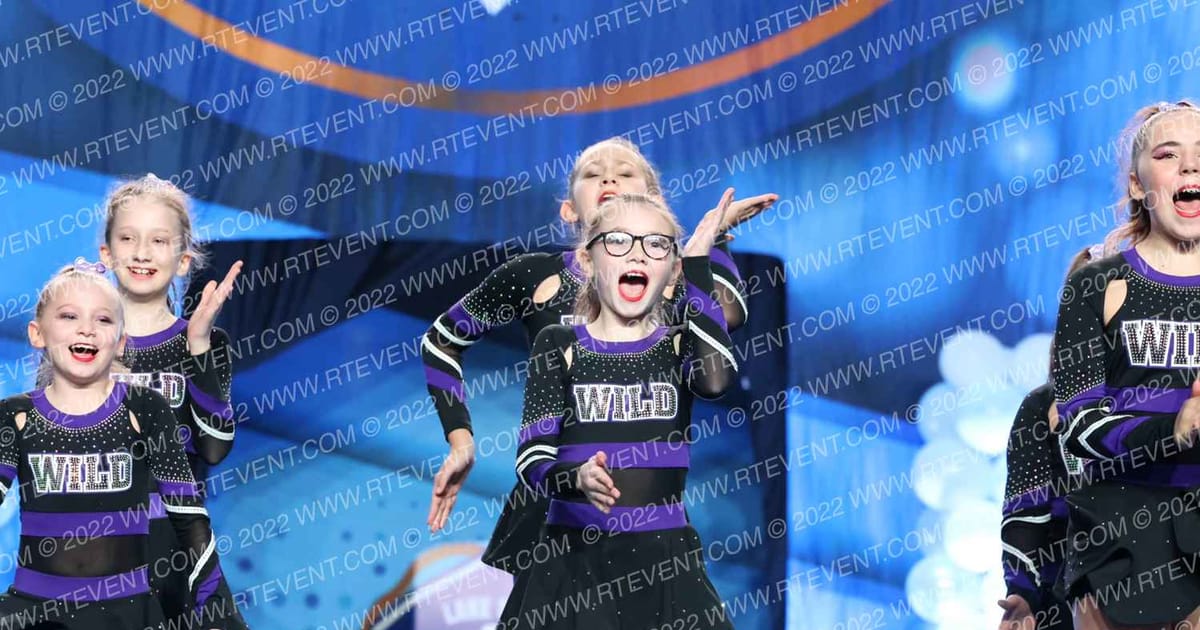 WILD All Stars Cheerleading Cosmic Kitties · Lake Erie National Cheer and Dance Championships