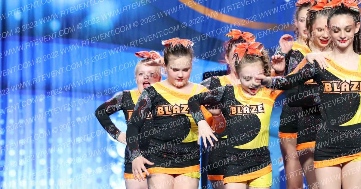 Lake Erie Blaze Cheer INFERNO · Lake Erie National Cheer and Dance Championships