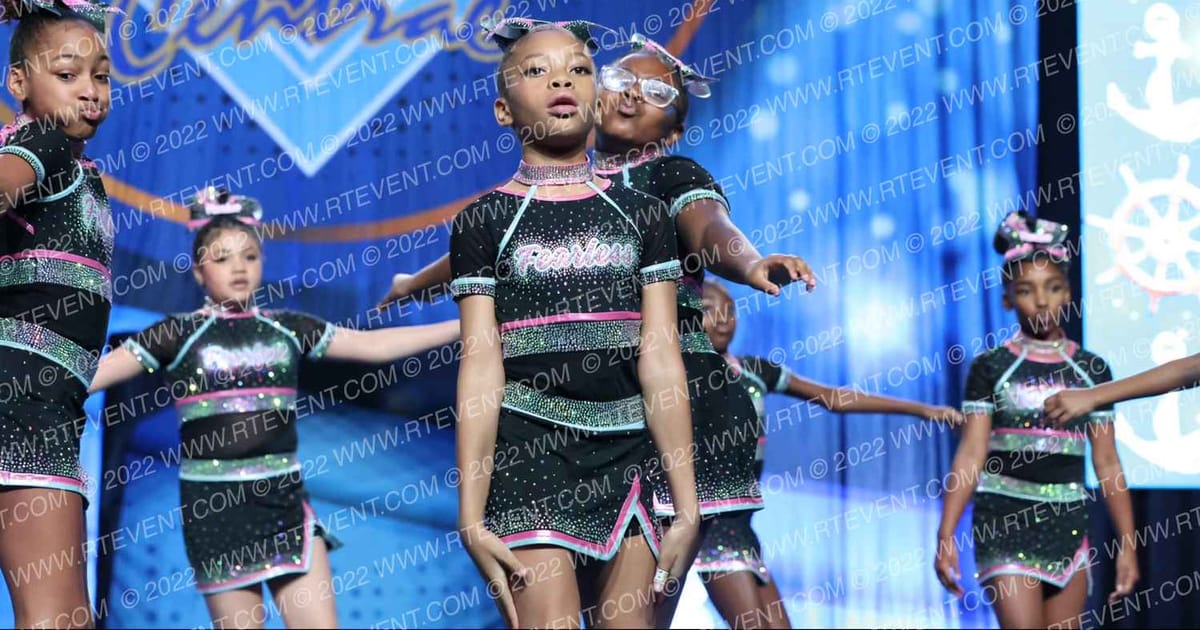 Faith Over Fear Athletics Fearless Halo · Lake Erie National Cheer and Dance Championships