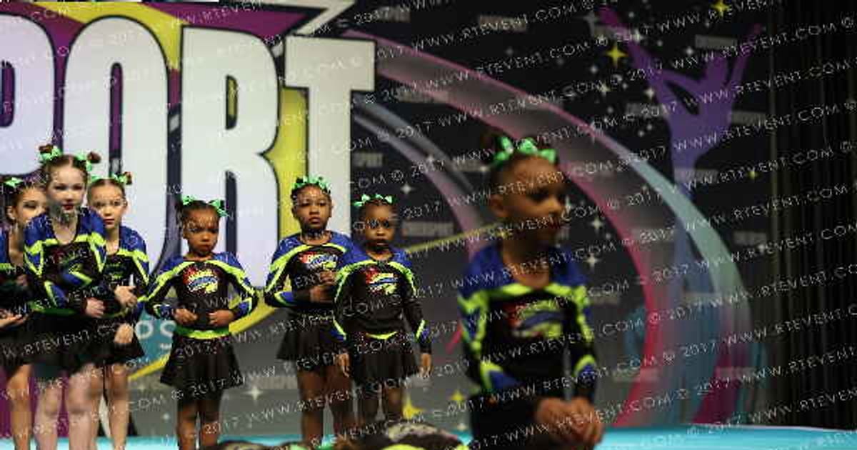 PunchFront Cheer Baby Blaze · CHEERSPORT NATIONALS HALL C1