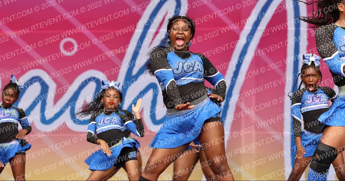 Jacksonville Cheer Allstars Spice Girls · BEACH NATIONALS