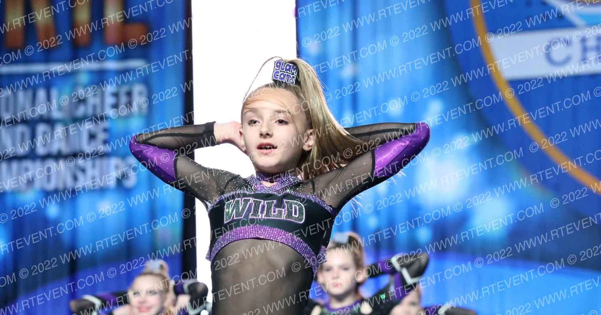 WILD All Stars Cheerleading Glam Cats · Lake Erie National Cheer and Dance Championships