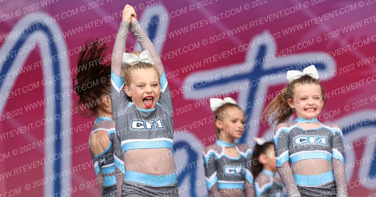Cheer Force One Mini Koopas · BEACH NATIONALS