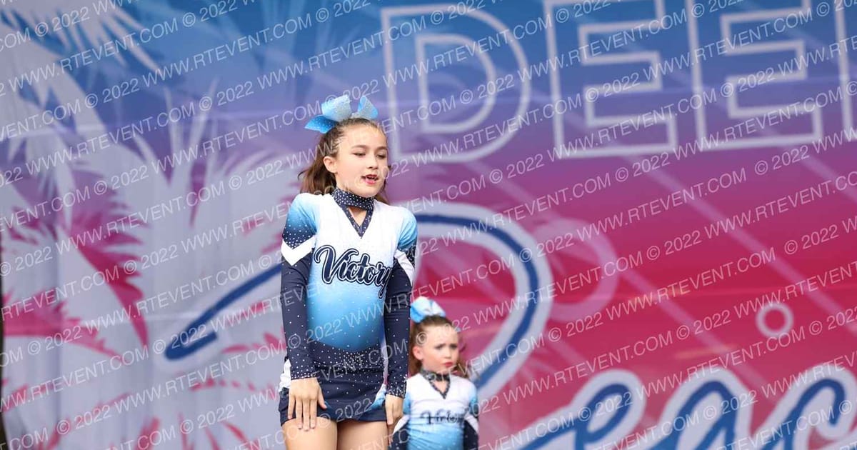 Victory Cheer and Tumble Burnout Babes · BEACH NATIONALS