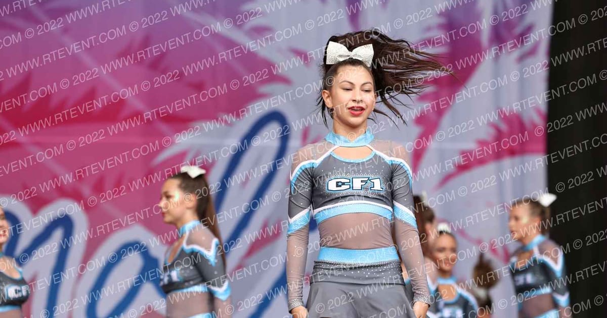 Cheer Force One Mystique · BEACH NATIONALS