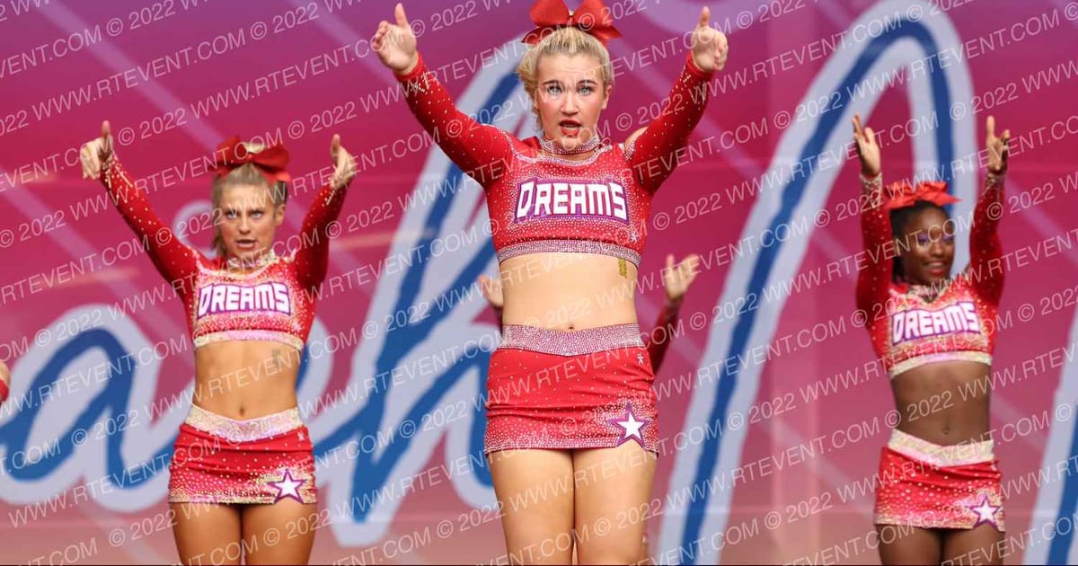 MS Gym of Dreams Lady Red · BEACH NATIONALS