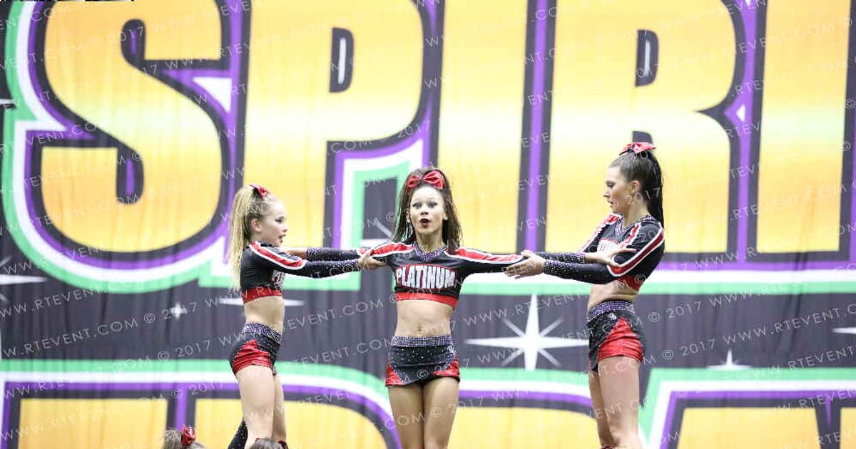 Platinum Cheer Company Lady Platinum · Hot Springs Challenge DI DII