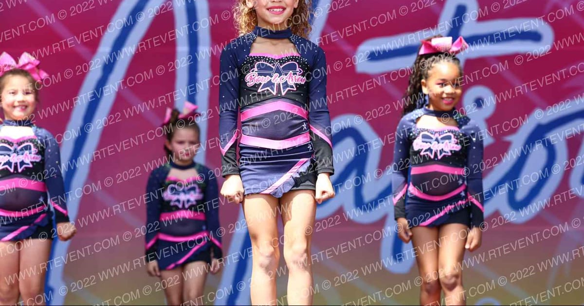 Bow & Arrow Cheer Sapphire · Beach Blast