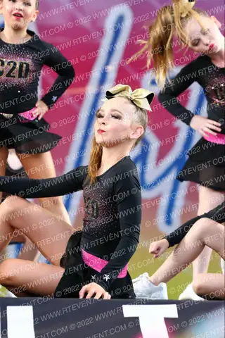 Chance 2 Dance Studio Gold Glitter
