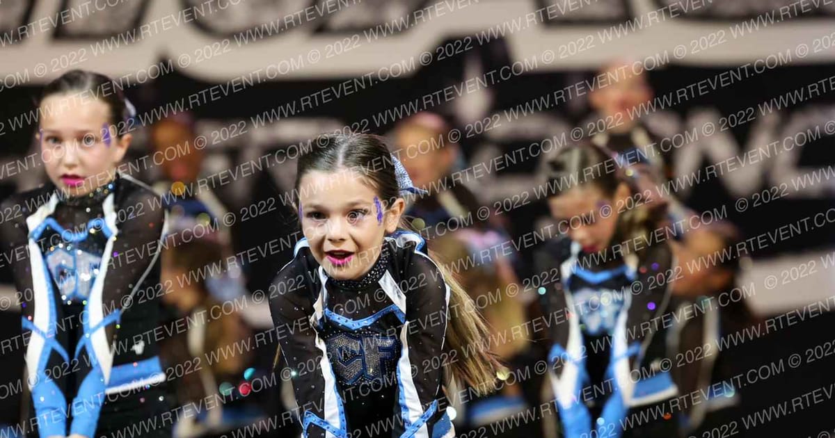 Louisiana Cheer Force Baby Blue · US Finals Fort Walton Beach