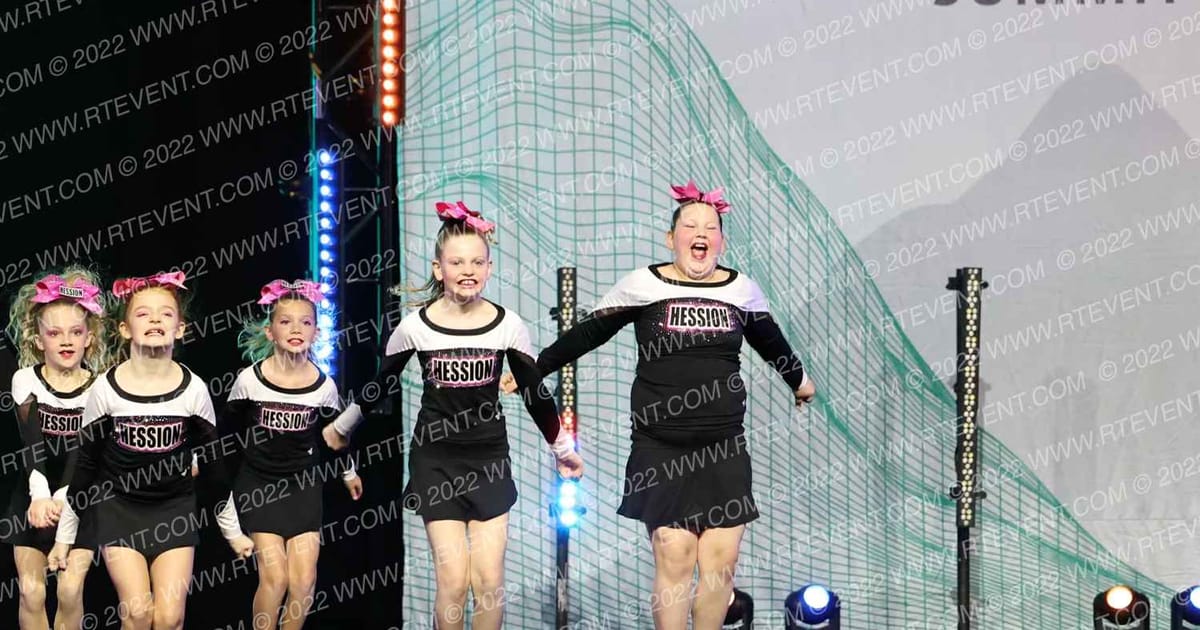 Hession Cheer Academy Pink Flamin-GLOWS · The Midwest Regional Summit