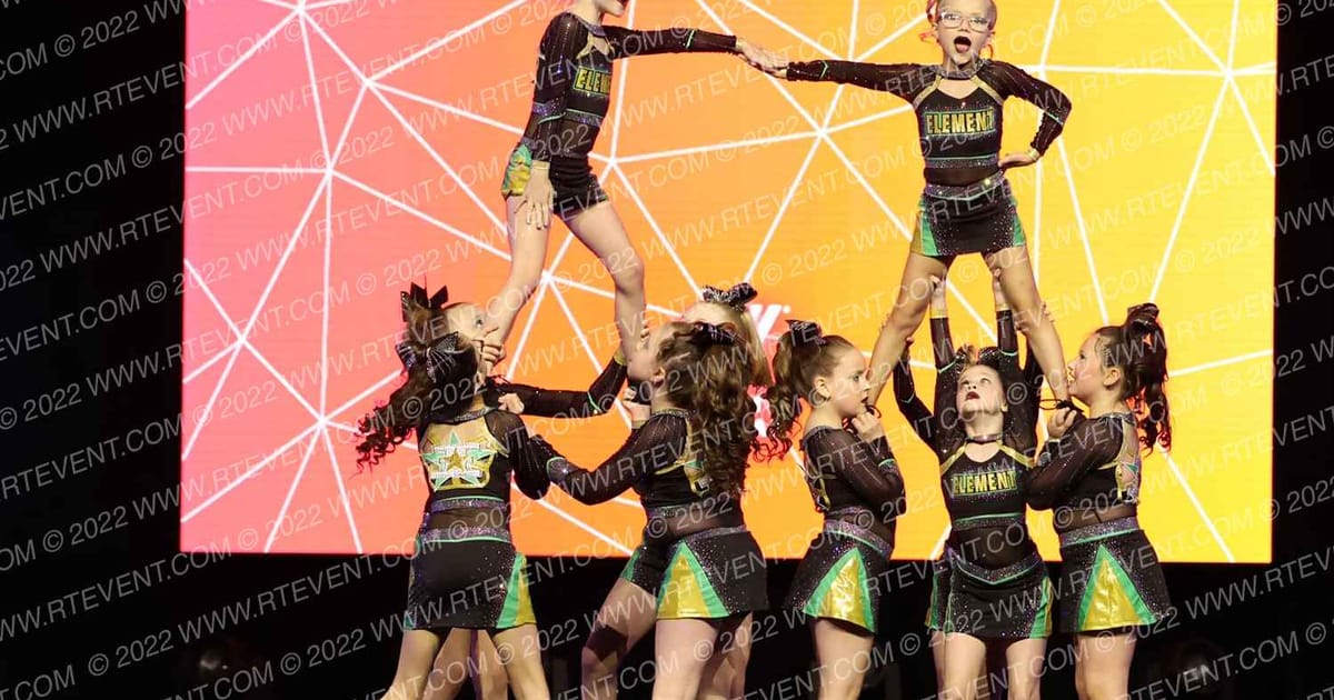 Element Elite Tumbling & Cheer MINI NICKEL · The Midwest Regional Summit