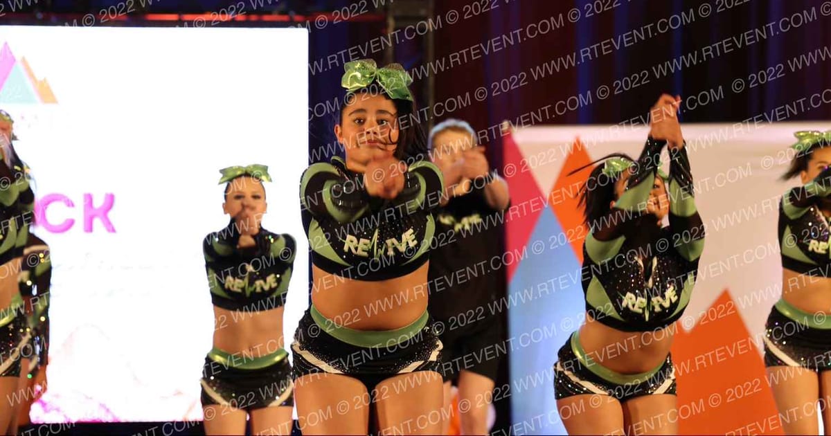 Revive Cheer Athletics Shock · The West Recreational Summit Saturday