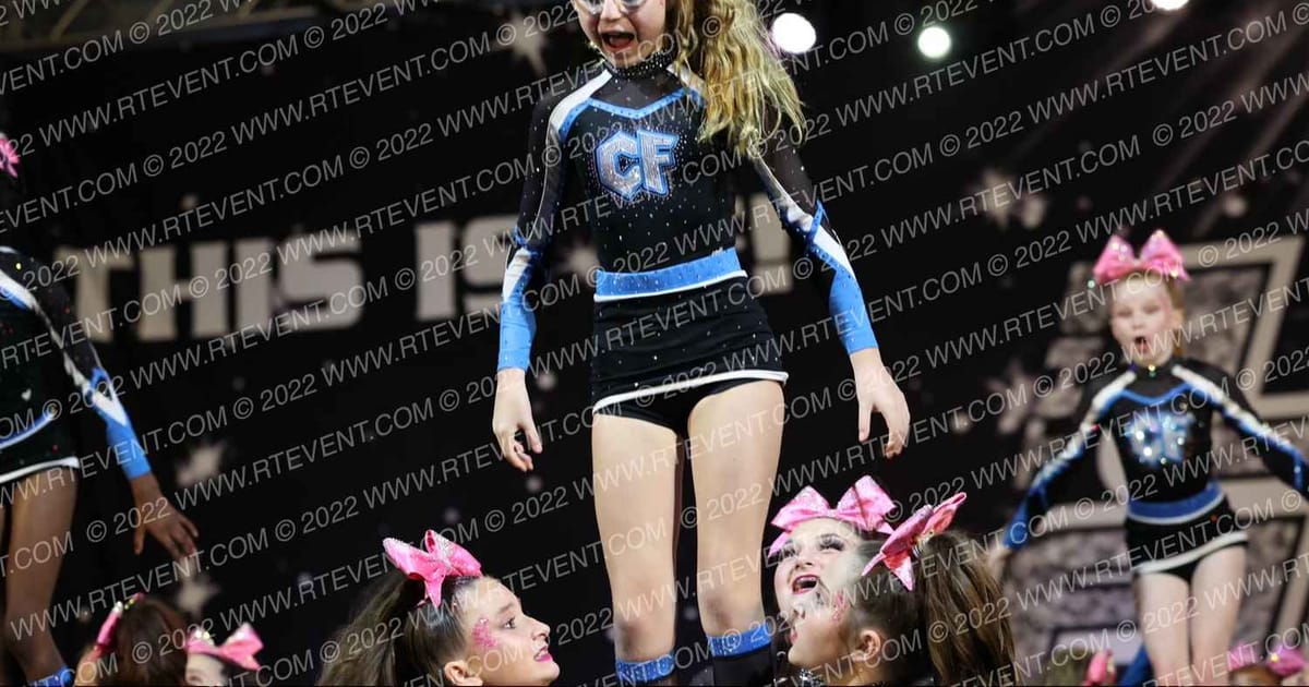 Louisiana Cheer Force Blush · US Finals Fort Walton Beach